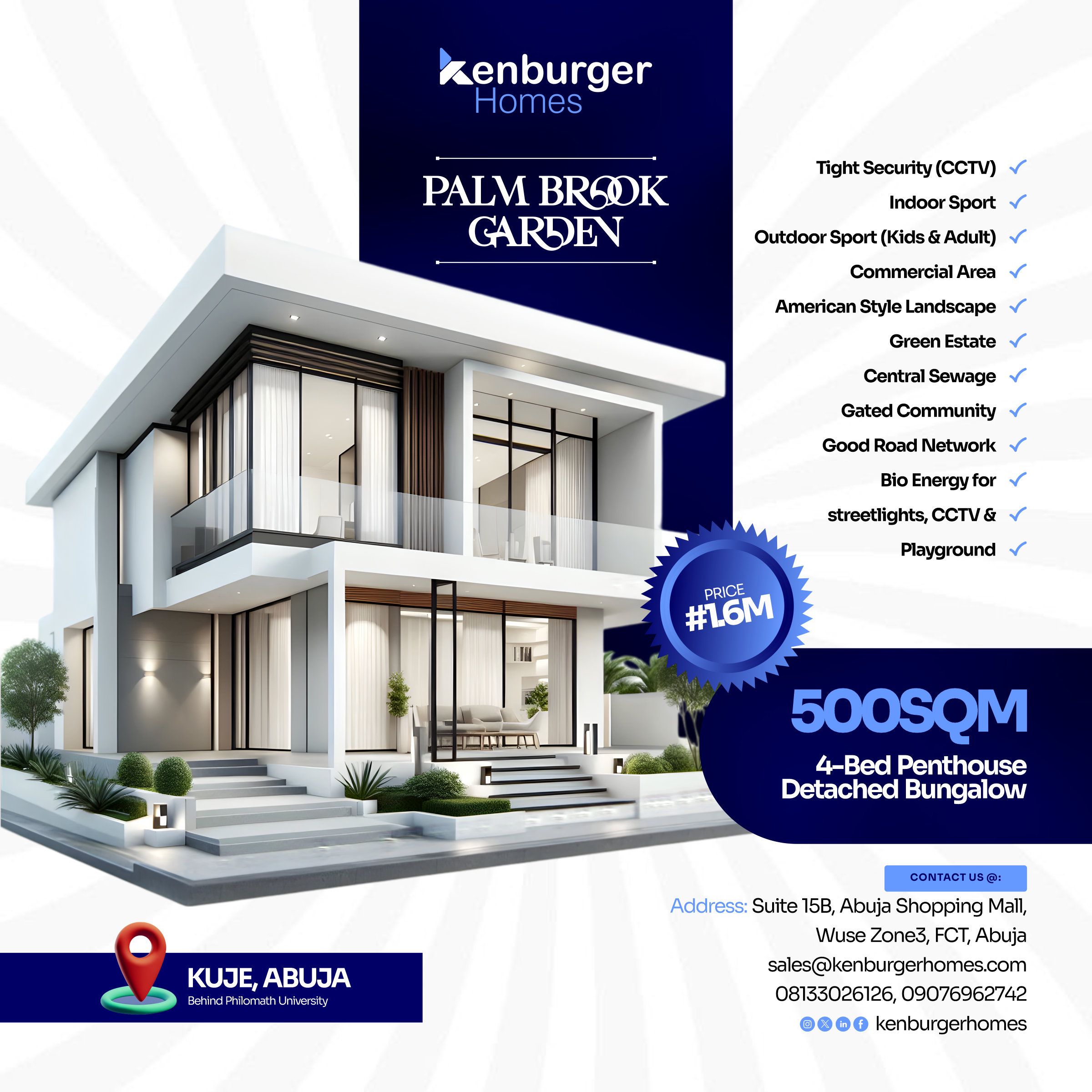 Kenburger Homes Advertisement